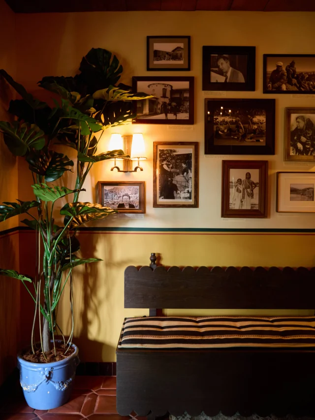 Consider the halls of Hotel El Roblar an informal archive of Ojai. Photographs and collected pieces throughout the hotel offer glimpses of the people and stories that have shaped the hotel and the valley for generations.